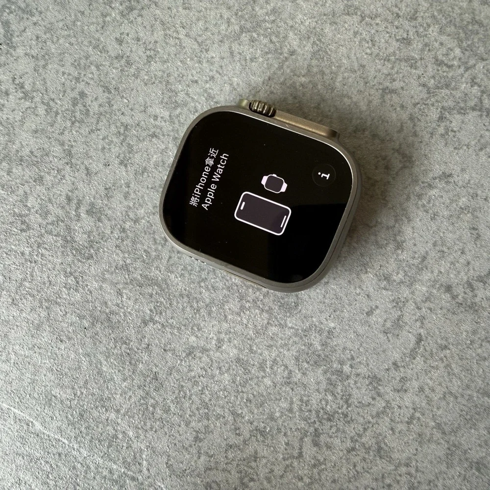 Apple Watch Ultra [GPS + Cellular 49mm] Titanium Case Working Good Condition